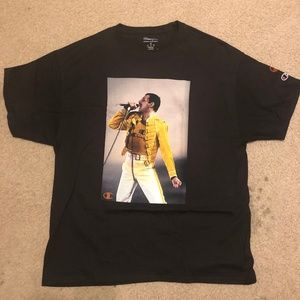 Men's XL Champion Queen Freddie Mercury T-Shirt